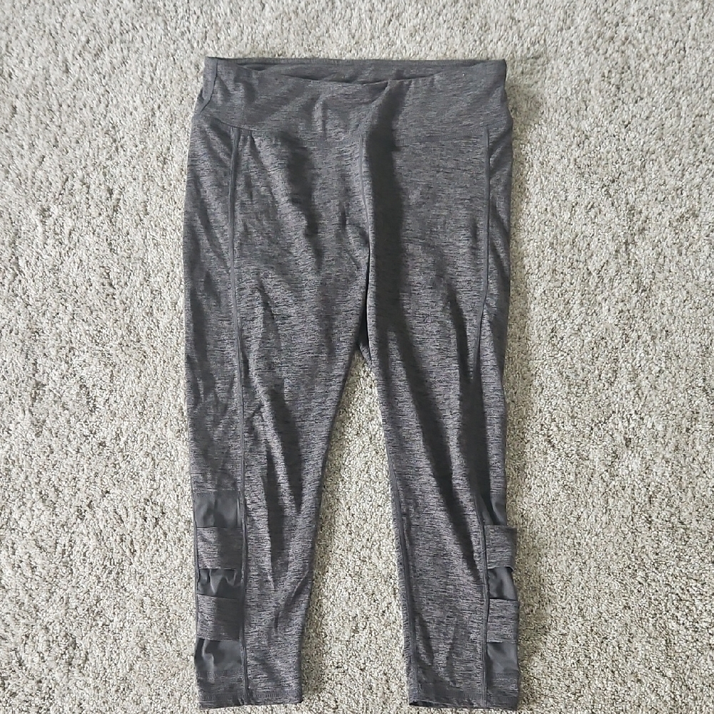 Gaiam Heathered Gray Leggings